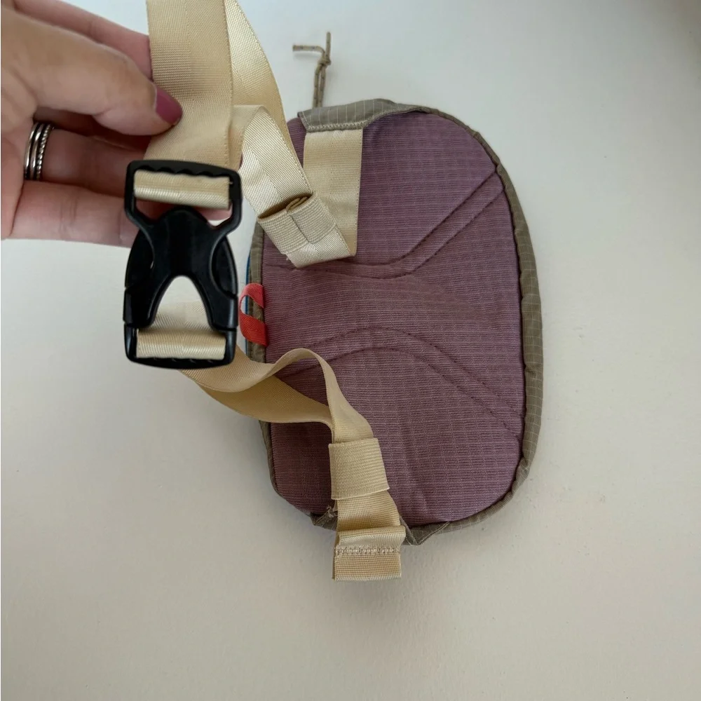 🎒 Patagonia Ultralight Black Hole Hip Pack – Beige & Mauve 💖 - Picture 2 of 6